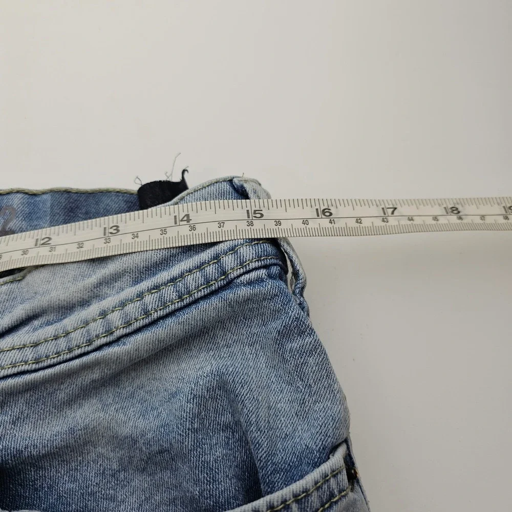 Buffalo David Bitton Max-X Skinny Stretch Jeans Light Wash Denim mens 32x32